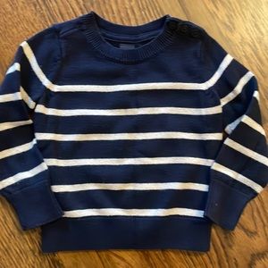 Gap Navy/White Sweater